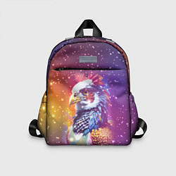 Детский рюкзак Fantastic bird and starry space, цвет: 3D-принт
