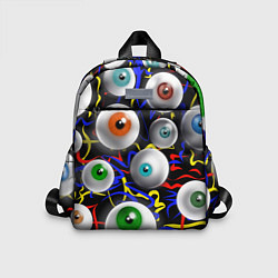 Детский рюкзак Глазы, цвет: 3D-принт