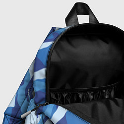 Детский рюкзак Blue military, цвет: 3D-принт — фото 2