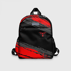 Детский рюкзак Heroic black, цвет: 3D-принт