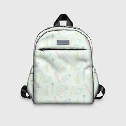 Детский рюкзак Pizza lover, цвет: 3D-принт