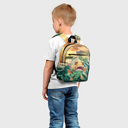 Детский рюкзак Большой золотой карп, цвет: 3D-принт — фото 2