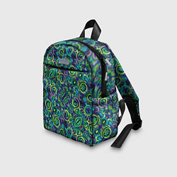 Детский рюкзак Абстрактный психодел, цвет: 3D-принт — фото 2
