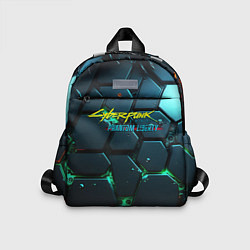 Детский рюкзак Cyberpunk 2077 phantom liberty logo, цвет: 3D-принт