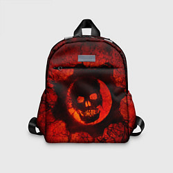 Детский рюкзак Gears of War красный, цвет: 3D-принт