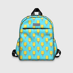 Детский рюкзак Желтые эскимо, цвет: 3D-принт