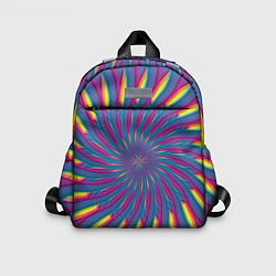 Детский рюкзак Оптическая иллюзия веер, цвет: 3D-принт