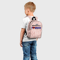 Детский рюкзак Любовь к Иркутску, цвет: 3D-принт — фото 2