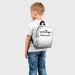 Детский рюкзак Dead by Daylight glitch на светлом фоне: символ св, цвет: 3D-принт — фото 2