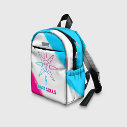 Детский рюкзак Dark Souls neon gradient style, цвет: 3D-принт — фото 2
