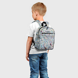 Детский рюкзак Вся в пайетках, цвет: 3D-принт — фото 2