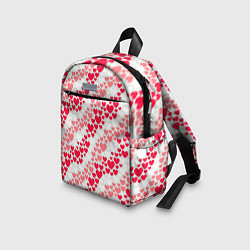 Детский рюкзак Волны Любви - сердечки, цвет: 3D-принт — фото 2