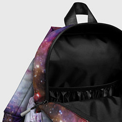 Детский рюкзак Современная девушка по имени Джоконда, цвет: 3D-принт — фото 2
