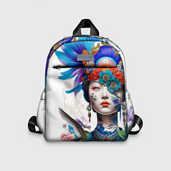 Детский рюкзак Japanese girl - irezumi - tattoo, цвет: 3D-принт