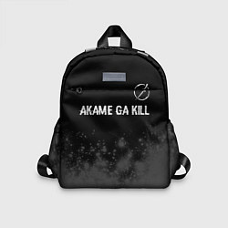 Детский рюкзак Akame ga Kill glitch на темном фоне: символ сверху