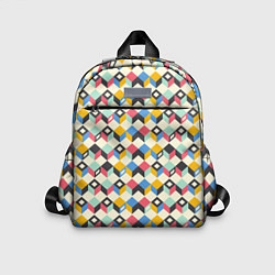 Детский рюкзак Абстракция из цветных кубиков