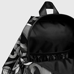 Детский рюкзак Монохромный паттерн, цвет: 3D-принт — фото 2