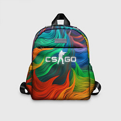 Детский рюкзак Cs Go Logo Color, цвет: 3D-принт