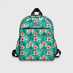 Детский рюкзак Летние цветочки паттерн