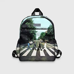 Детский рюкзак The Beatles альбом Abbey Road, цвет: 3D-принт