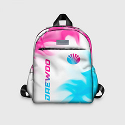 Детский рюкзак Daewoo neon gradient style: надпись, символ