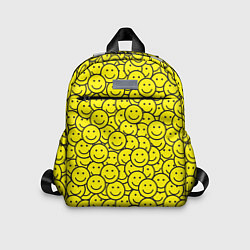 Детский рюкзак Счастливые смайлики, цвет: 3D-принт