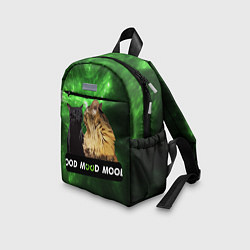 Детский рюкзак Mood - коты из ТикТок, цвет: 3D-принт — фото 2
