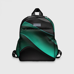 Детский рюкзак Абстрактная зеленая текстура
