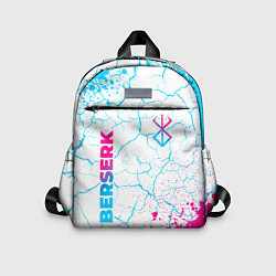 Детский рюкзак Berserk neon gradient style: надпись, символ, цвет: 3D-принт