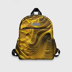 Детский рюкзак Объемная желтая текстура