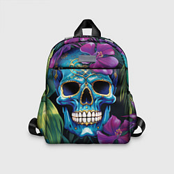 Детский рюкзак Череп в джунглях, цвет: 3D-принт