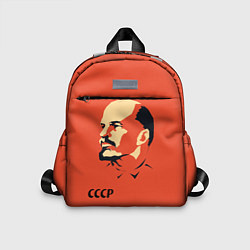Детский рюкзак СССР Ленин жив, цвет: 3D-принт