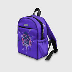 Детский рюкзак Противогаз и Брызги чернил, цвет: 3D-принт — фото 2