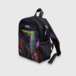 Детский рюкзак Cyberpunk 2077 - Keanu Reeves, цвет: 3D-принт — фото 2