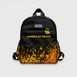 Детский рюкзак Angels of Death - gold gradient: символ сверху