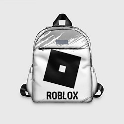 Детский рюкзак Roblox glitch на светлом фоне, цвет: 3D-принт