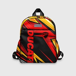 Детский рюкзак Ducati - red uniform, цвет: 3D-принт