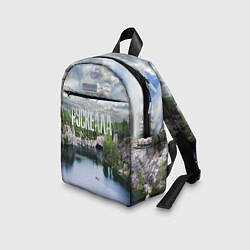 Детский рюкзак Карелия горный парк Рускеала, цвет: 3D-принт — фото 2