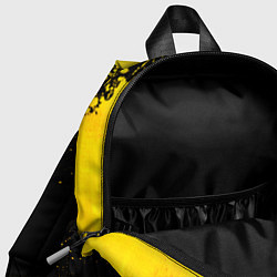 Детский рюкзак Skyrim - gold gradient: надпись, символ, цвет: 3D-принт — фото 2