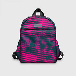 Детский рюкзак Спортивный паттерн камуфляж, цвет: 3D-принт