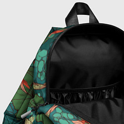 Детский рюкзак Паттерн карпы кои, цвет: 3D-принт — фото 2