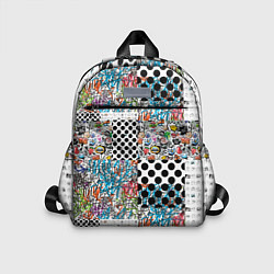 Детский рюкзак Graffiti Mix, цвет: 3D-принт