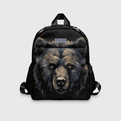 Детский рюкзак Крупный медведь, цвет: 3D-принт