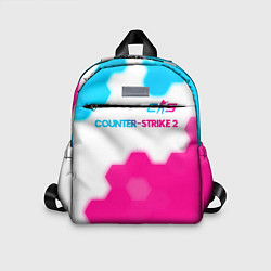 Детский рюкзак Counter-Strike 2 neon gradient style: символ сверх