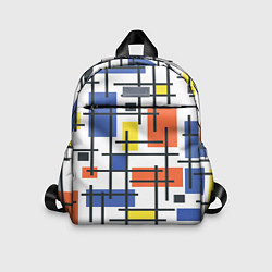 Детский рюкзак Разноцветные прямоугольники