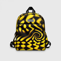 Детский рюкзак Желтая футболка с воронкой, цвет: 3D-принт
