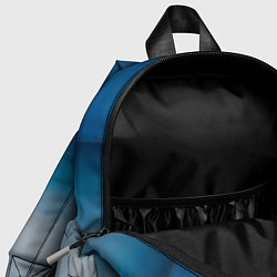 Детский рюкзак Синяя палитра, цвет: 3D-принт — фото 2