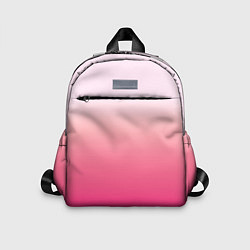 Детский рюкзак Оттенки розового градиент, цвет: 3D-принт