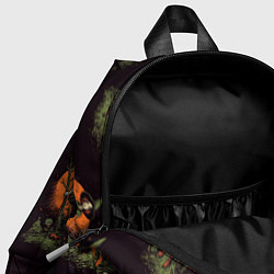 Детский рюкзак Ведьма сидит на старом пне, цвет: 3D-принт — фото 2