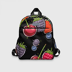 Детский рюкзак Плоды и ягоды, цвет: 3D-принт
